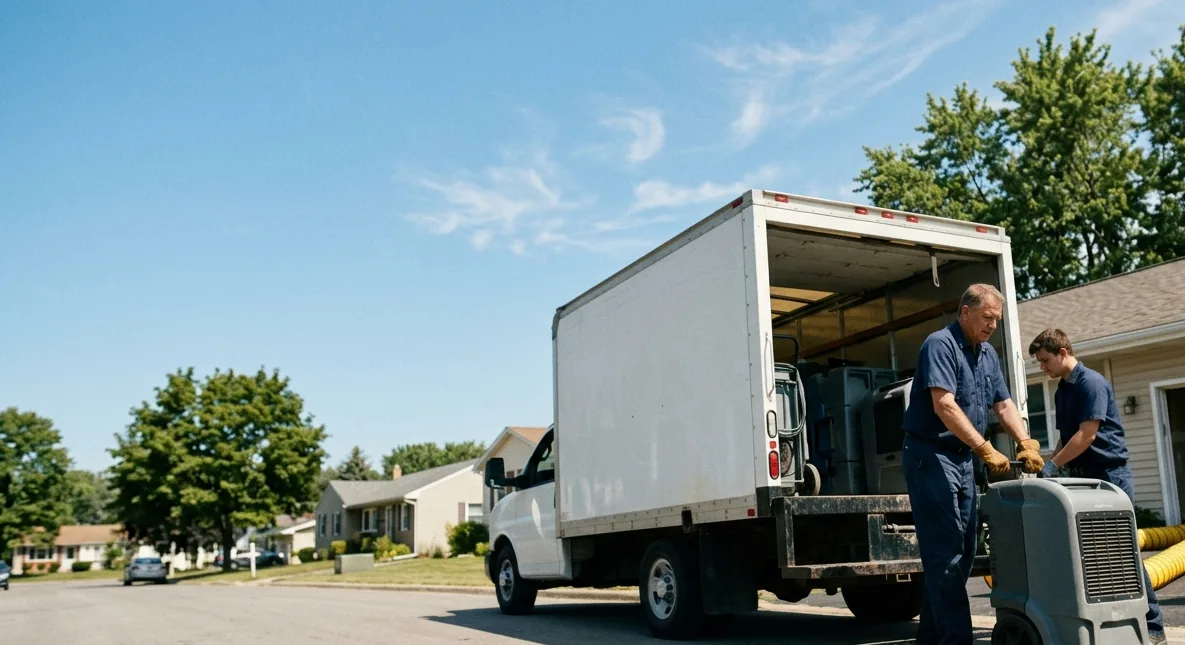 Water Damage Cleanup in Pinckney, MI near me